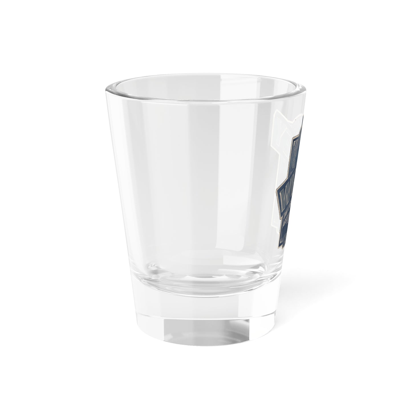 Copy of Smooth Sailin' Whiskey Steel Logo Shot Glass