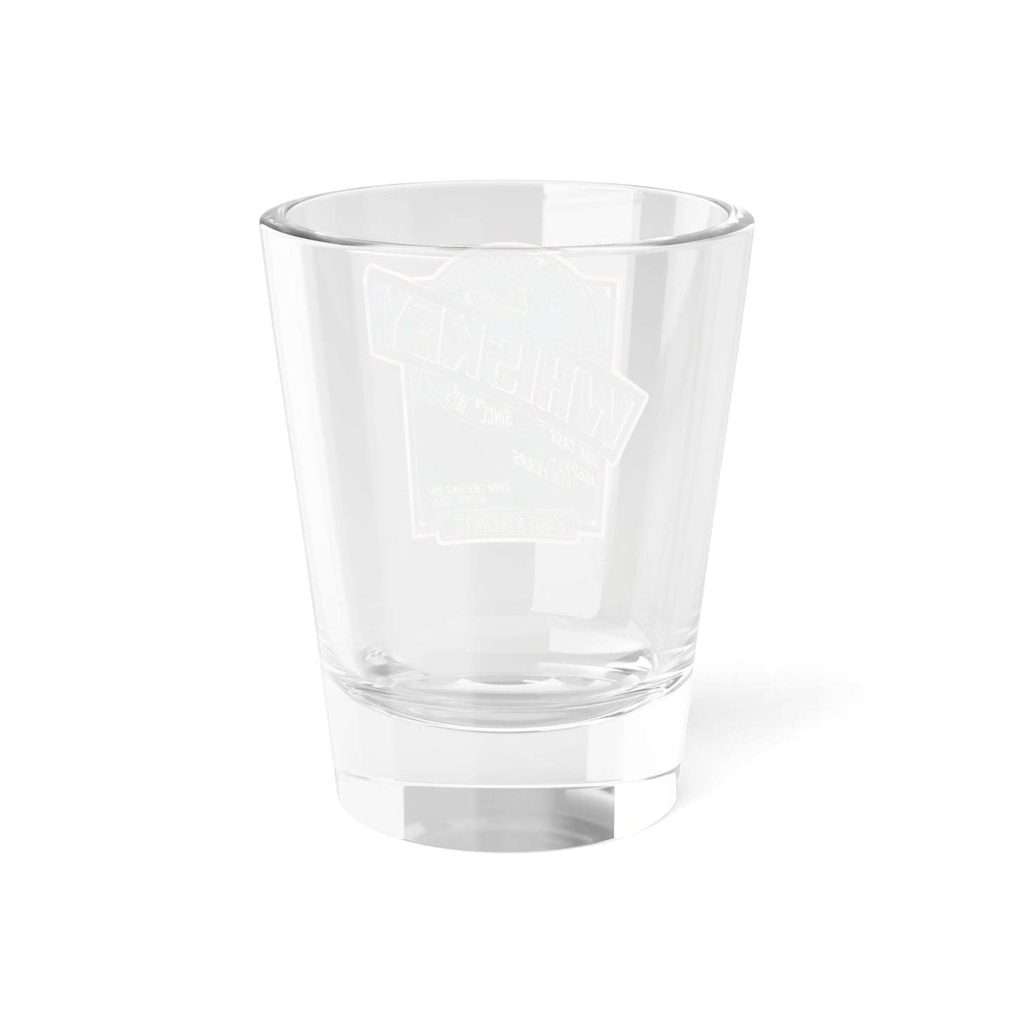 Copy of Smooth Sailin' Whiskey Steel Logo Shot Glass