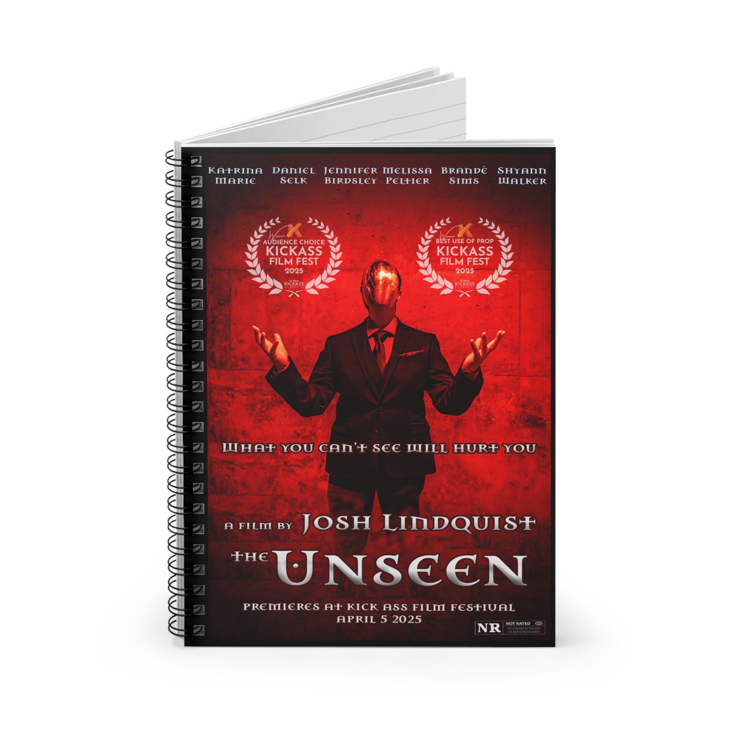 The Unseen Spiral Notebook - Perfect for Writers!!!