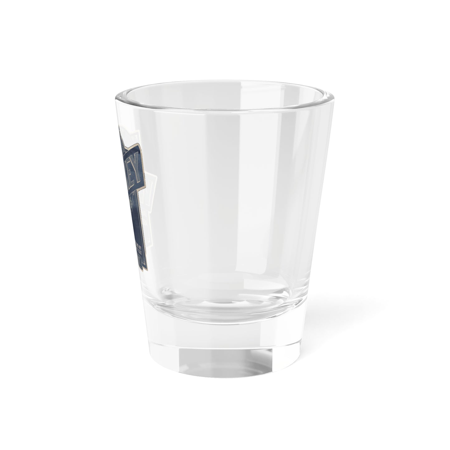 Copy of Smooth Sailin' Whiskey Steel Logo Shot Glass