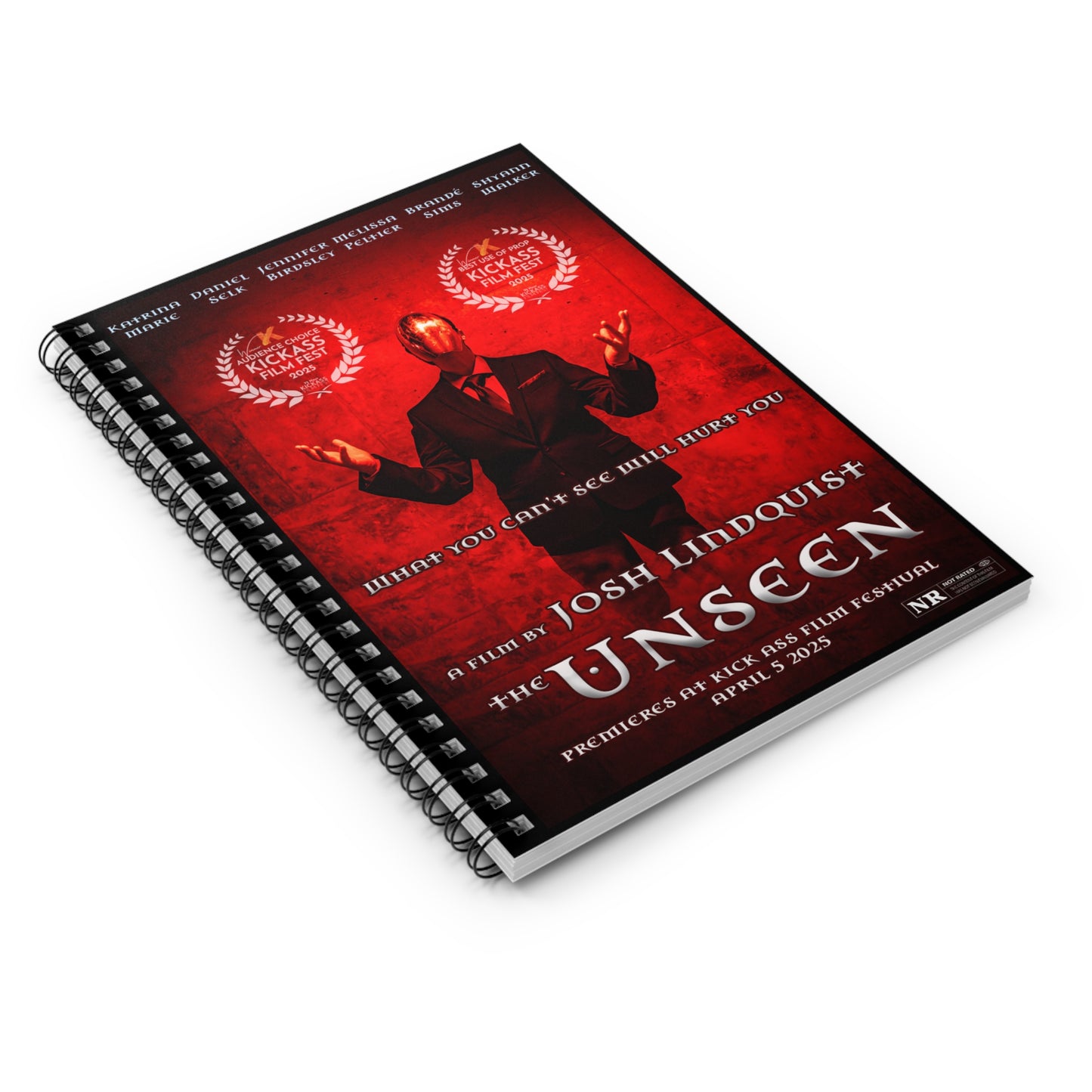 The Unseen Spiral Notebook - Perfect for Writers!!!