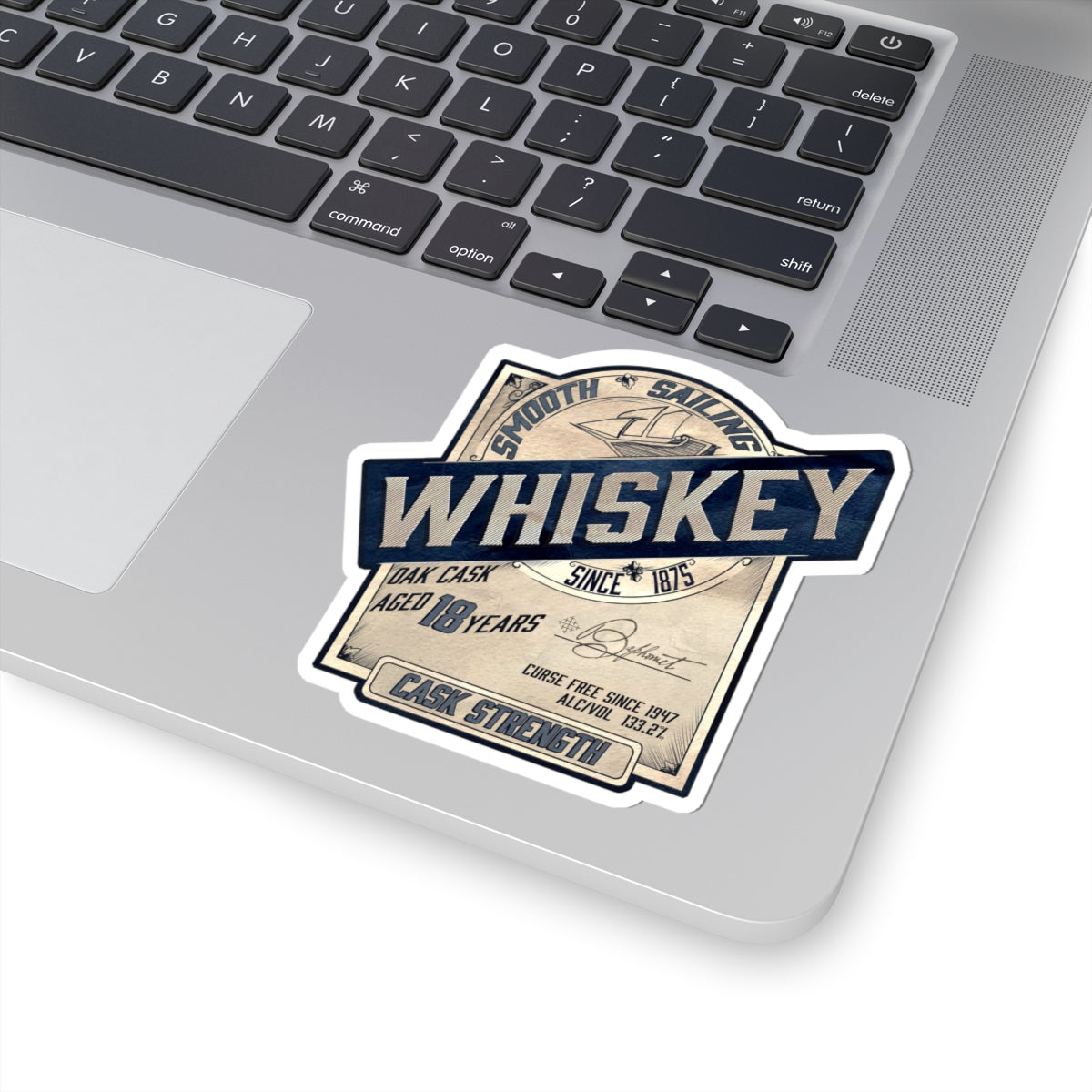 Smooth Sailin' Whiskey Sticker